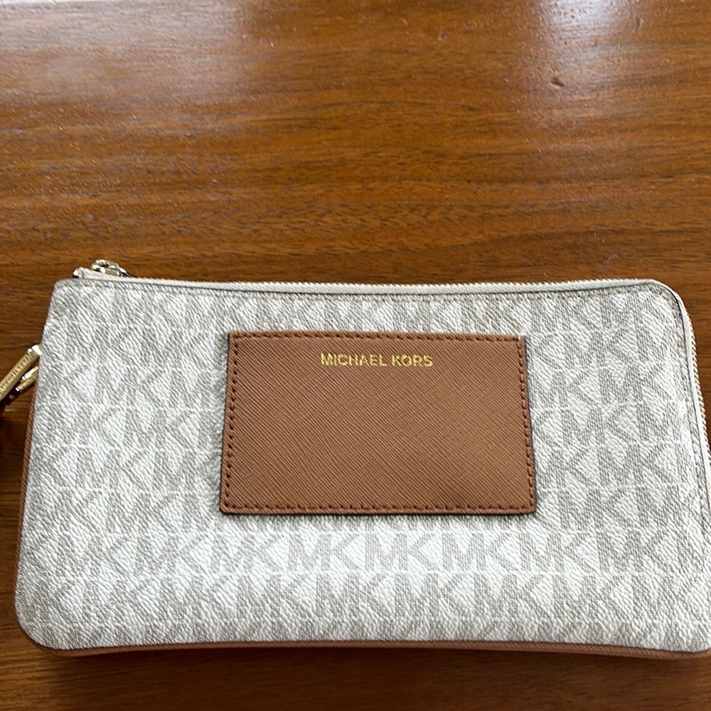 Michael Kors wallet with strap